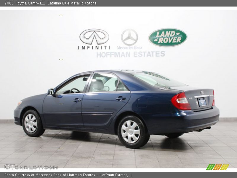 Catalina Blue Metallic / Stone 2003 Toyota Camry LE