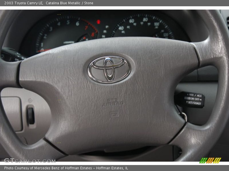 Catalina Blue Metallic / Stone 2003 Toyota Camry LE