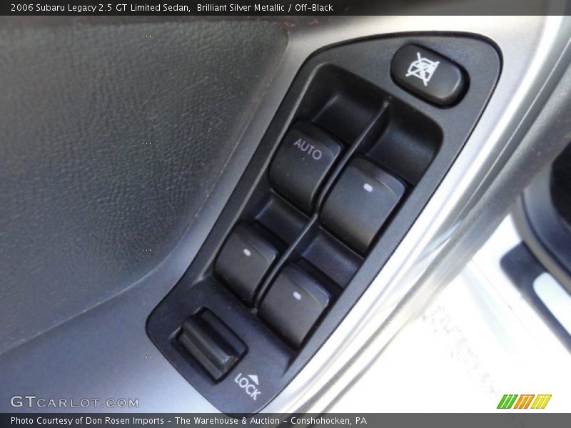 Brilliant Silver Metallic / Off-Black 2006 Subaru Legacy 2.5 GT Limited Sedan