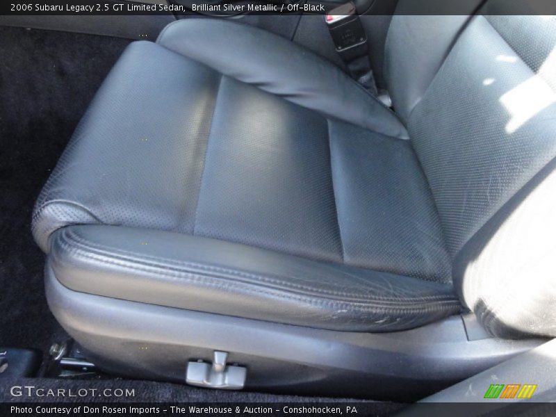 Brilliant Silver Metallic / Off-Black 2006 Subaru Legacy 2.5 GT Limited Sedan