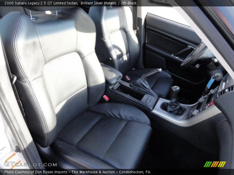 Brilliant Silver Metallic / Off-Black 2006 Subaru Legacy 2.5 GT Limited Sedan