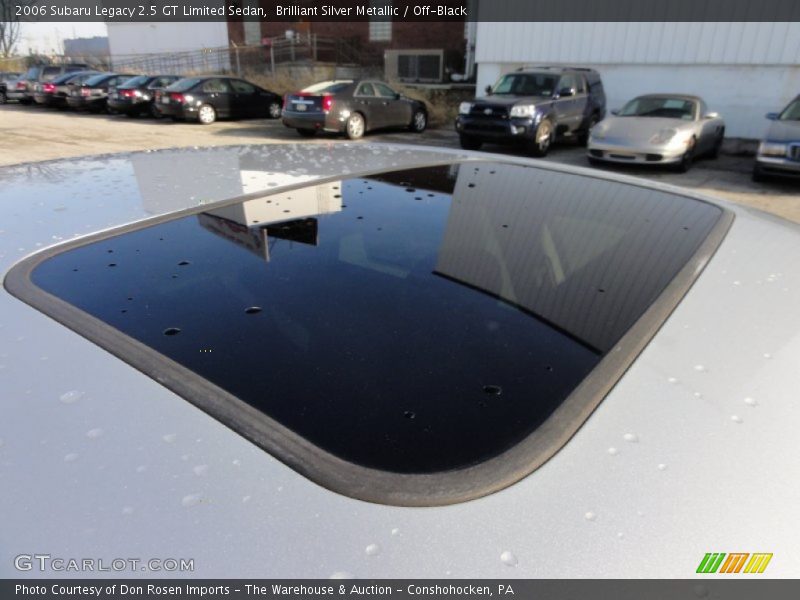 Brilliant Silver Metallic / Off-Black 2006 Subaru Legacy 2.5 GT Limited Sedan