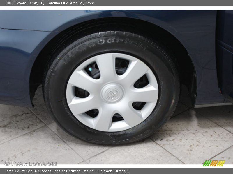 Catalina Blue Metallic / Stone 2003 Toyota Camry LE