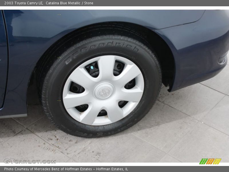 Catalina Blue Metallic / Stone 2003 Toyota Camry LE