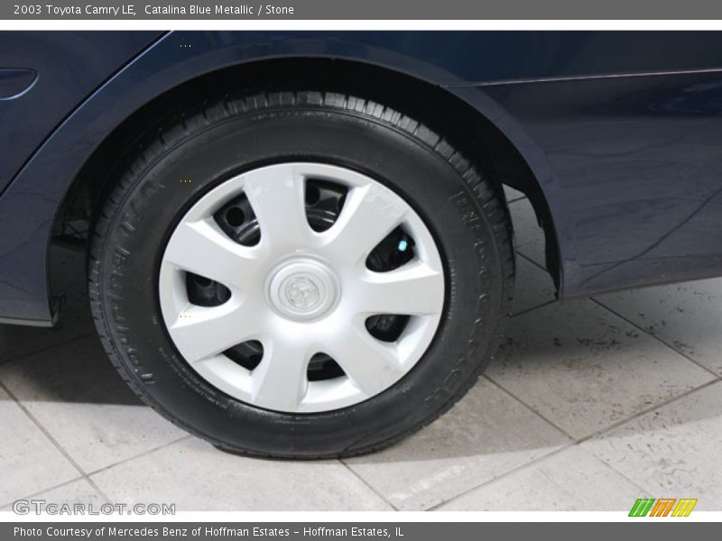 Catalina Blue Metallic / Stone 2003 Toyota Camry LE