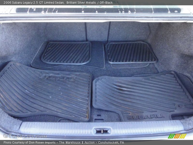 Brilliant Silver Metallic / Off-Black 2006 Subaru Legacy 2.5 GT Limited Sedan