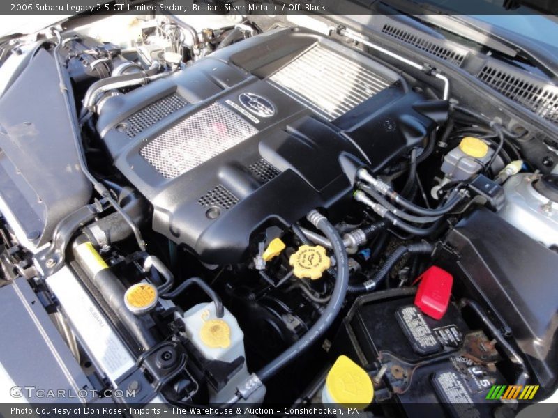  2006 Legacy 2.5 GT Limited Sedan Engine - 2.5 Liter Turbocharged DOHC 16-Valve VVT Flat 4 Cylinder
