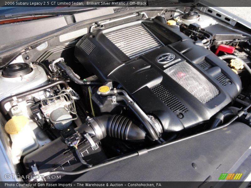 Brilliant Silver Metallic / Off-Black 2006 Subaru Legacy 2.5 GT Limited Sedan