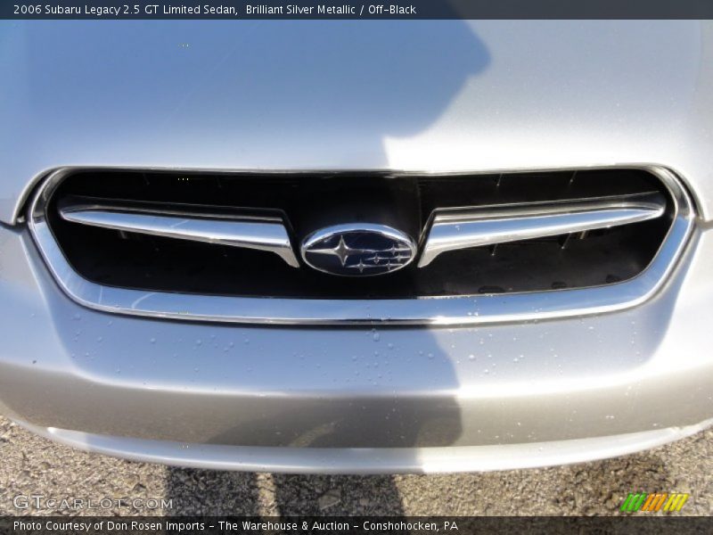 Brilliant Silver Metallic / Off-Black 2006 Subaru Legacy 2.5 GT Limited Sedan