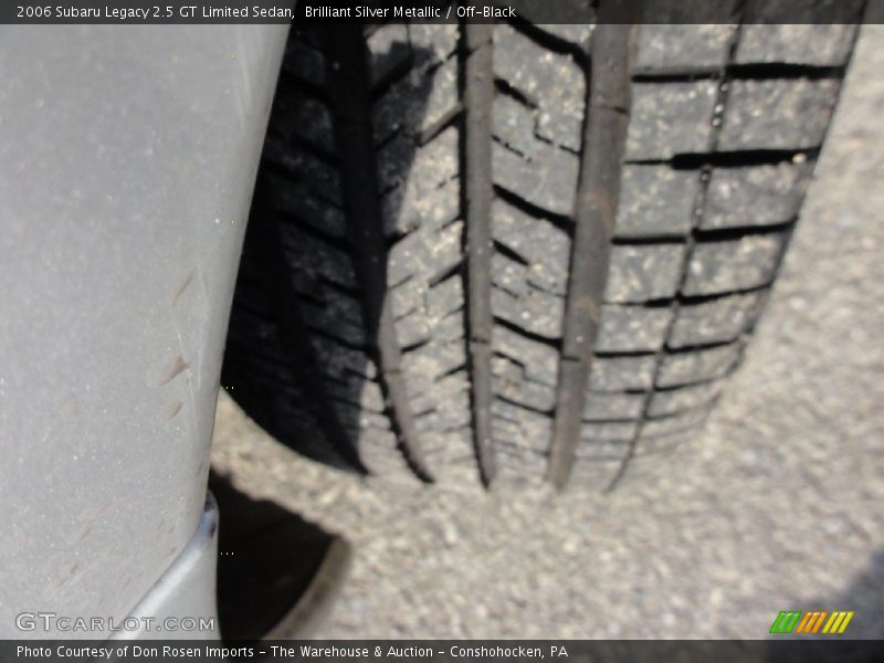 Brilliant Silver Metallic / Off-Black 2006 Subaru Legacy 2.5 GT Limited Sedan