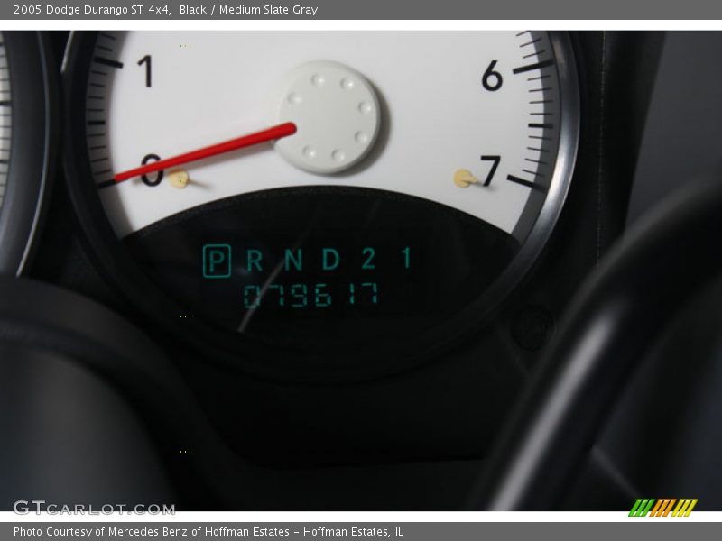 Black / Medium Slate Gray 2005 Dodge Durango ST 4x4