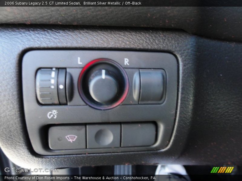 Brilliant Silver Metallic / Off-Black 2006 Subaru Legacy 2.5 GT Limited Sedan