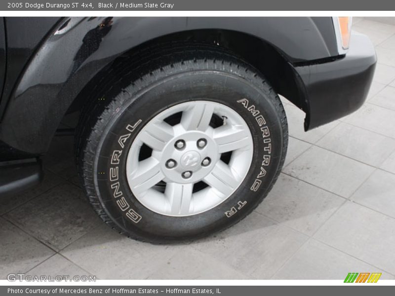 Black / Medium Slate Gray 2005 Dodge Durango ST 4x4