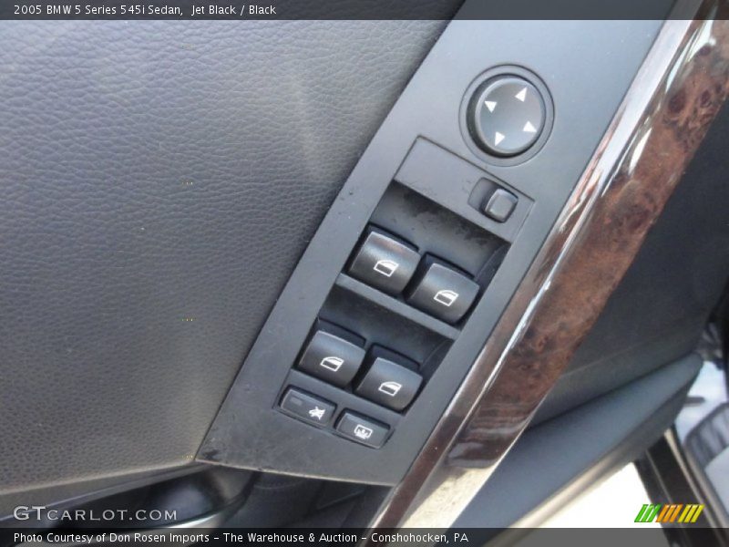 Jet Black / Black 2005 BMW 5 Series 545i Sedan
