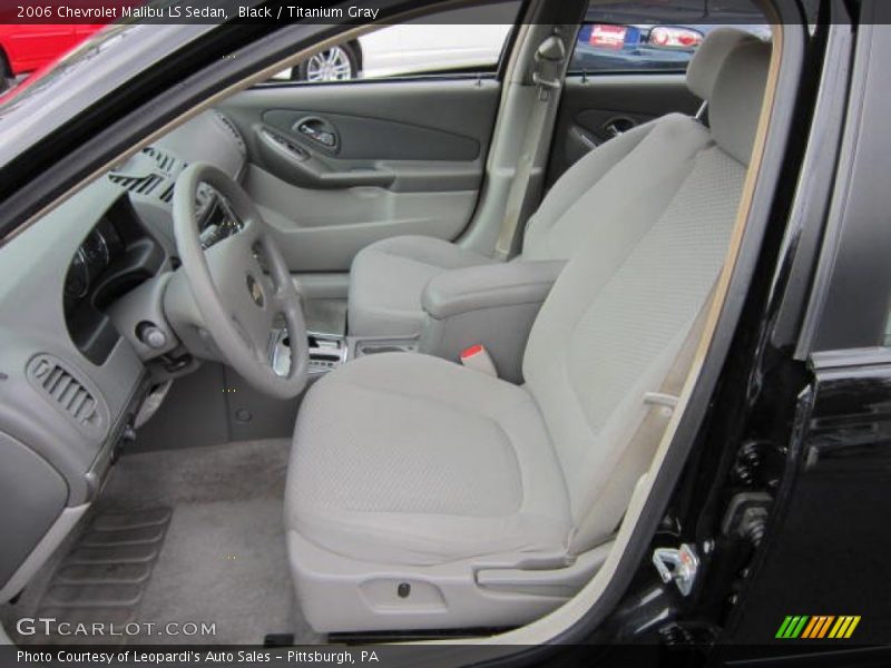Black / Titanium Gray 2006 Chevrolet Malibu LS Sedan