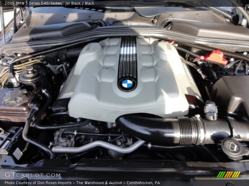 Jet Black / Black 2005 BMW 5 Series 545i Sedan