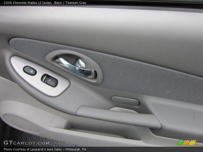 Black / Titanium Gray 2006 Chevrolet Malibu LS Sedan