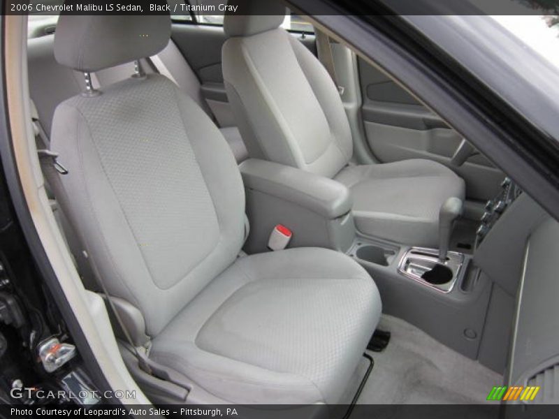 Black / Titanium Gray 2006 Chevrolet Malibu LS Sedan