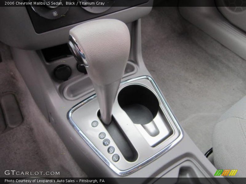 Black / Titanium Gray 2006 Chevrolet Malibu LS Sedan