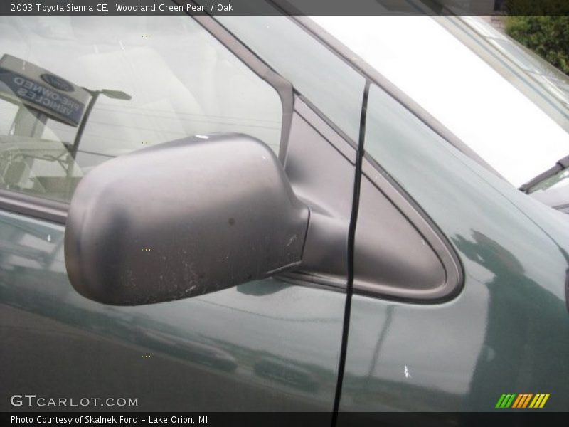 Woodland Green Pearl / Oak 2003 Toyota Sienna CE