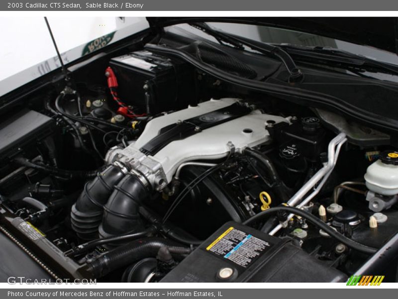 Sable Black / Ebony 2003 Cadillac CTS Sedan