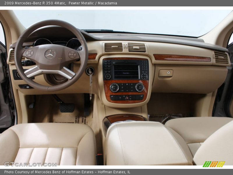 Pewter Metallic / Macadamia 2009 Mercedes-Benz R 350 4Matic
