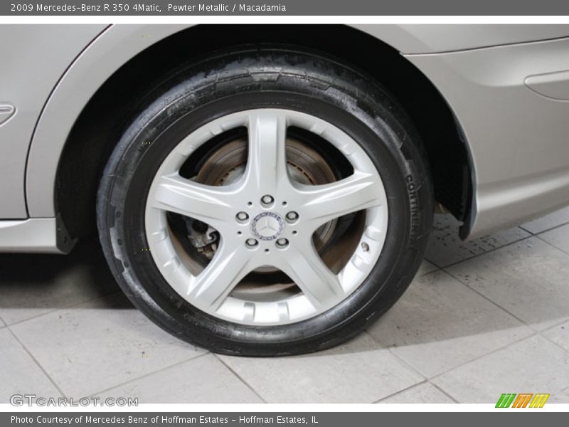 Pewter Metallic / Macadamia 2009 Mercedes-Benz R 350 4Matic