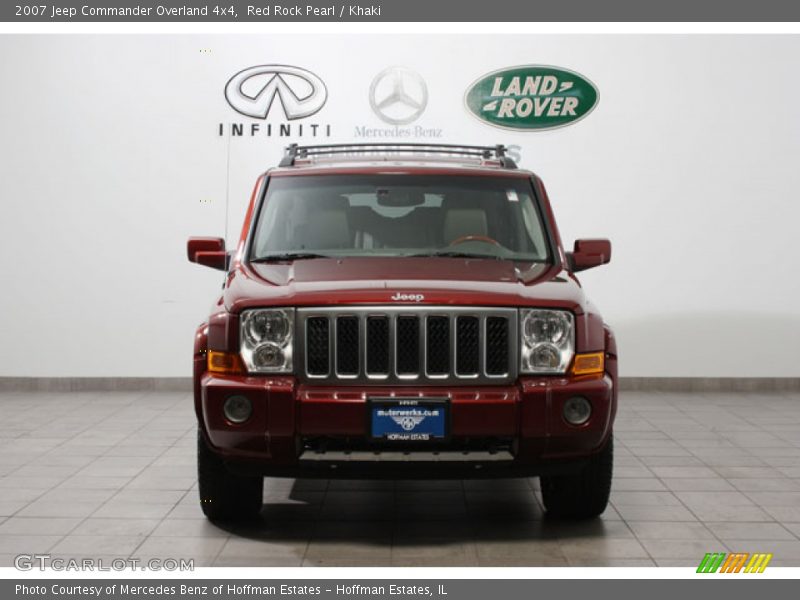 Red Rock Pearl / Khaki 2007 Jeep Commander Overland 4x4