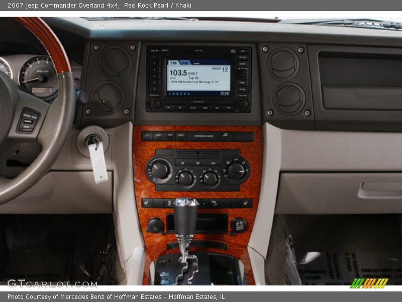 Red Rock Pearl / Khaki 2007 Jeep Commander Overland 4x4