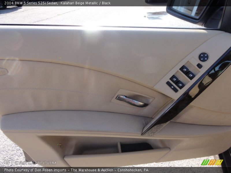 Kalahari Beige Metallic / Black 2004 BMW 5 Series 525i Sedan
