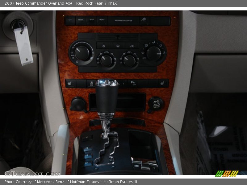 Red Rock Pearl / Khaki 2007 Jeep Commander Overland 4x4