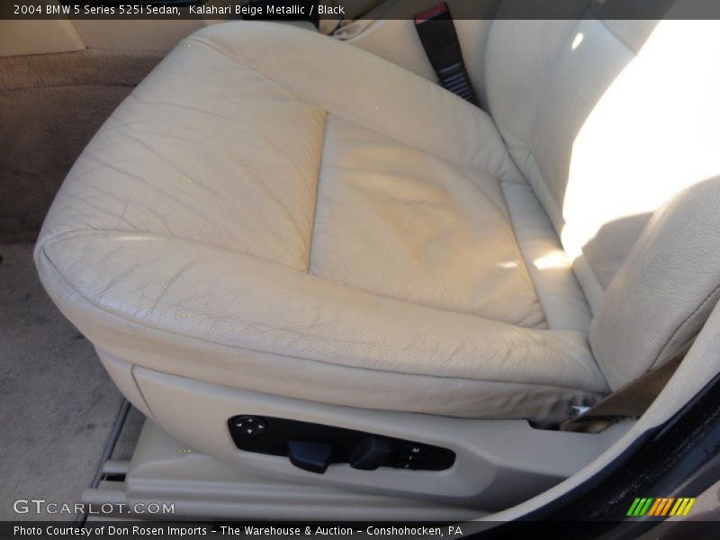 Kalahari Beige Metallic / Black 2004 BMW 5 Series 525i Sedan