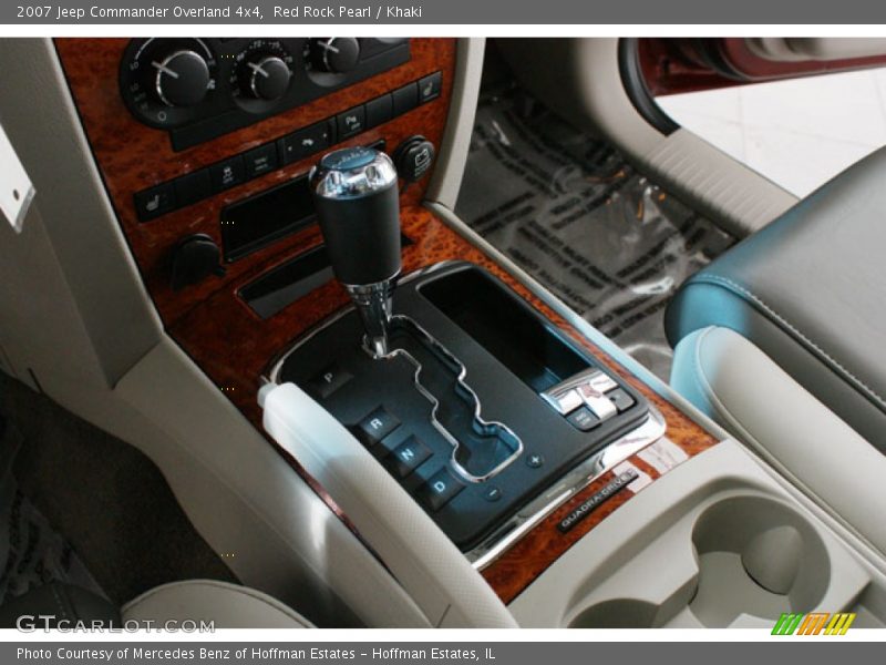 Red Rock Pearl / Khaki 2007 Jeep Commander Overland 4x4