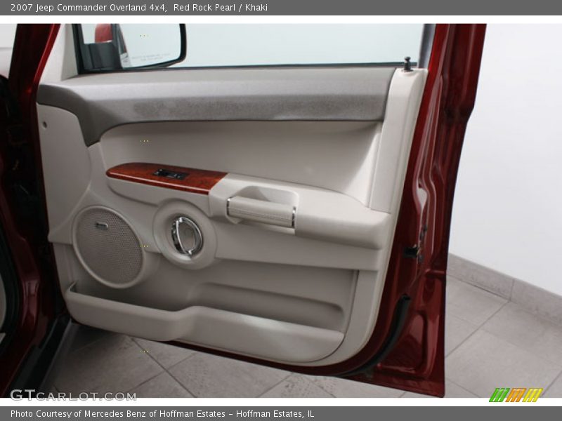 Red Rock Pearl / Khaki 2007 Jeep Commander Overland 4x4