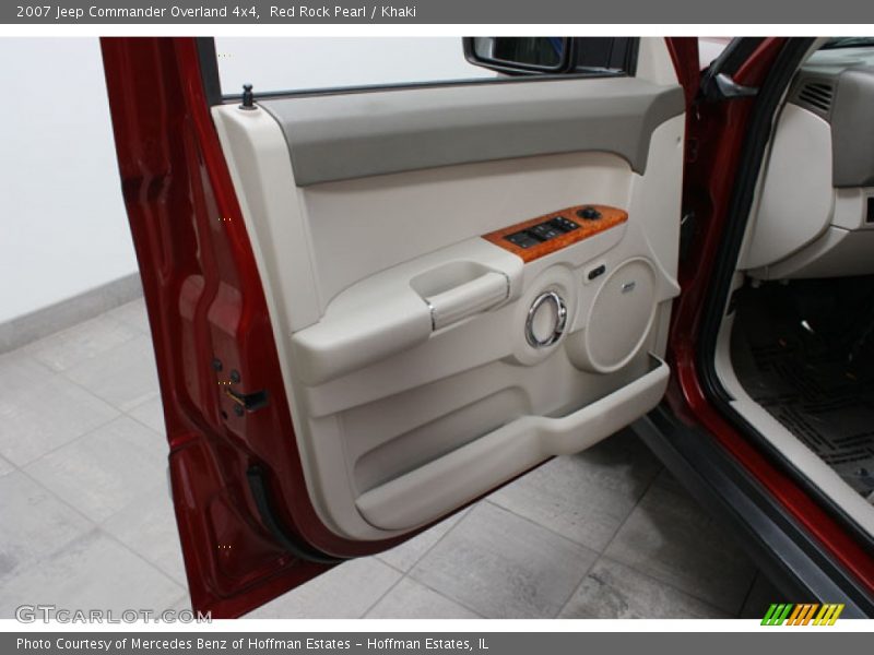 Red Rock Pearl / Khaki 2007 Jeep Commander Overland 4x4