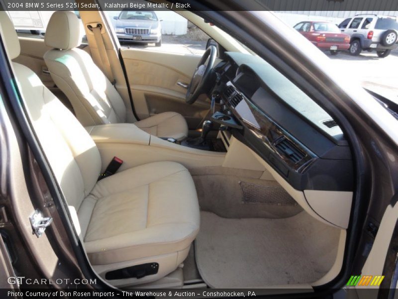 Kalahari Beige Metallic / Black 2004 BMW 5 Series 525i Sedan