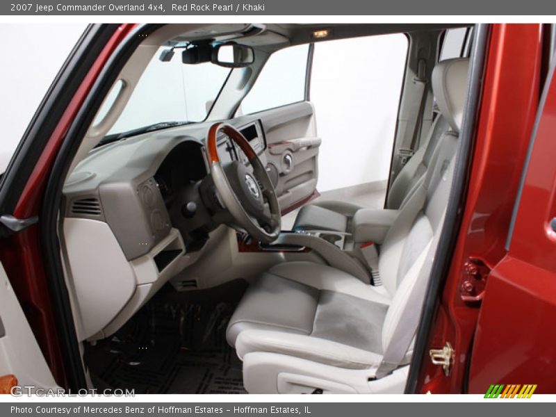 Red Rock Pearl / Khaki 2007 Jeep Commander Overland 4x4