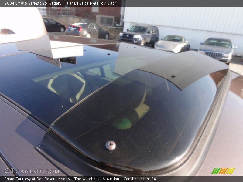 Kalahari Beige Metallic / Black 2004 BMW 5 Series 525i Sedan