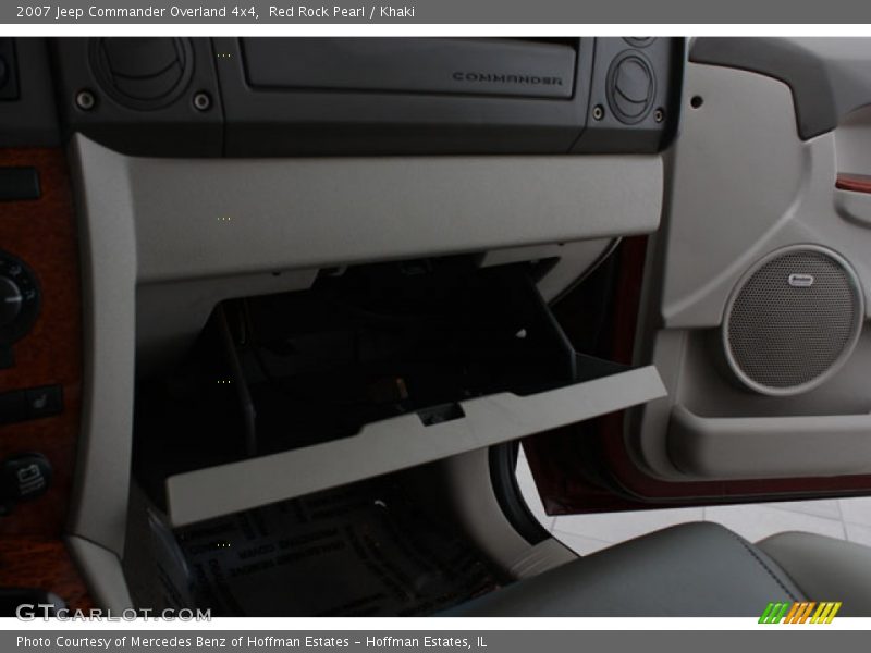 Red Rock Pearl / Khaki 2007 Jeep Commander Overland 4x4