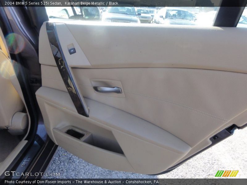 Kalahari Beige Metallic / Black 2004 BMW 5 Series 525i Sedan