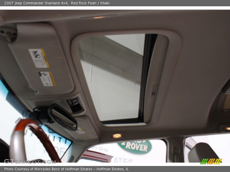 Red Rock Pearl / Khaki 2007 Jeep Commander Overland 4x4