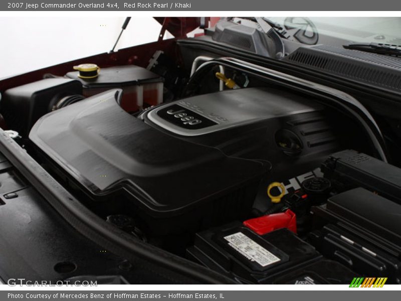 Red Rock Pearl / Khaki 2007 Jeep Commander Overland 4x4