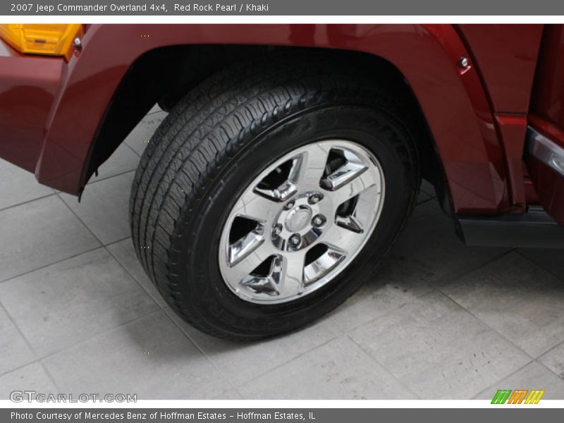 Red Rock Pearl / Khaki 2007 Jeep Commander Overland 4x4