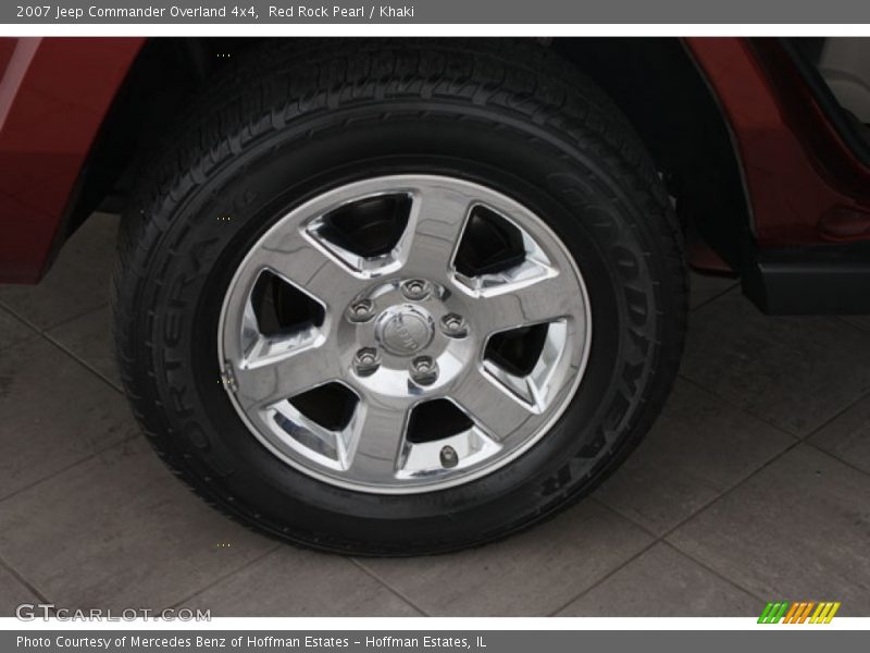 Red Rock Pearl / Khaki 2007 Jeep Commander Overland 4x4