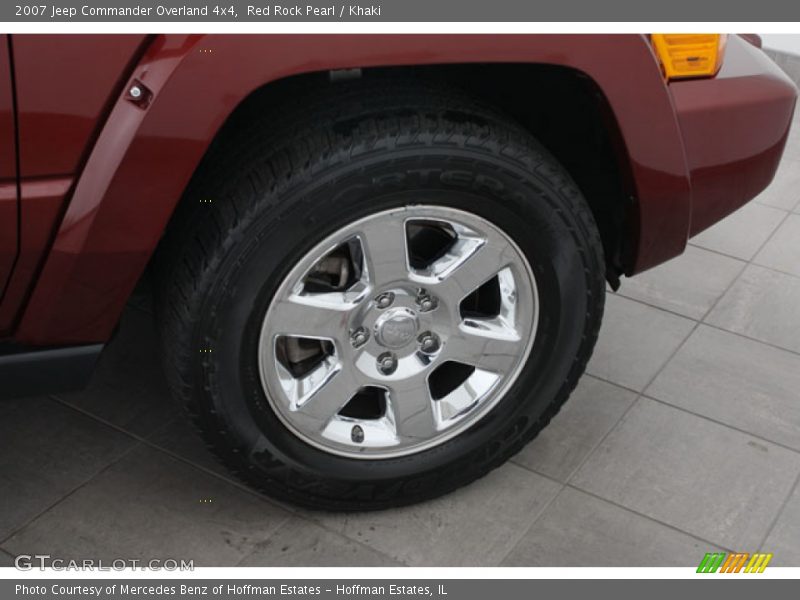 Red Rock Pearl / Khaki 2007 Jeep Commander Overland 4x4