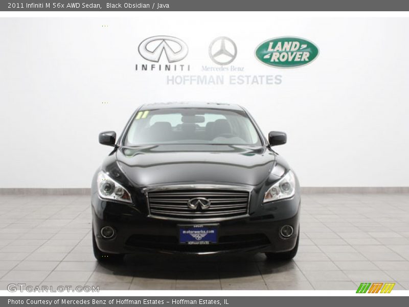 Black Obsidian / Java 2011 Infiniti M 56x AWD Sedan