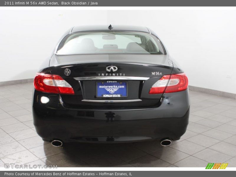 Black Obsidian / Java 2011 Infiniti M 56x AWD Sedan
