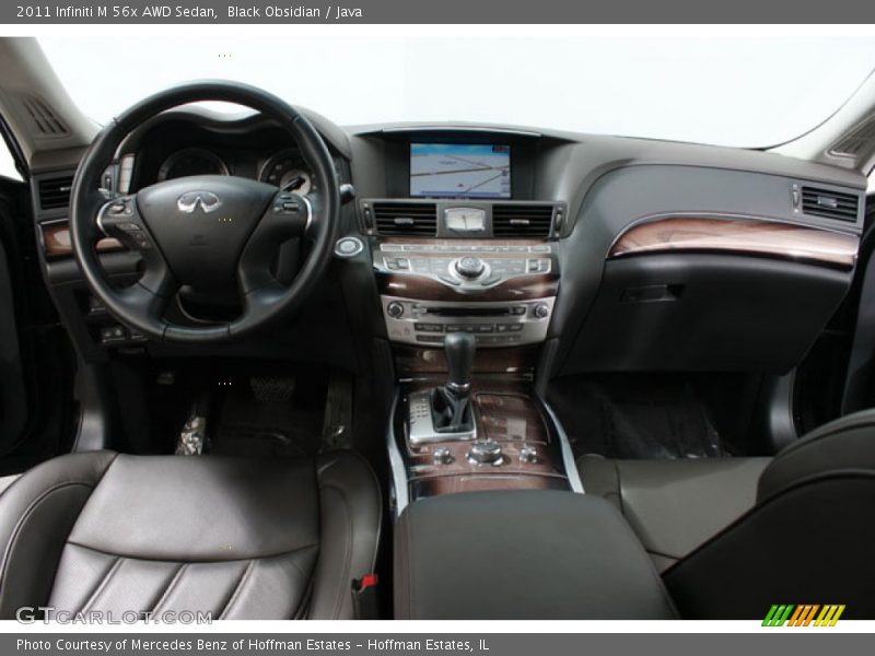 Black Obsidian / Java 2011 Infiniti M 56x AWD Sedan
