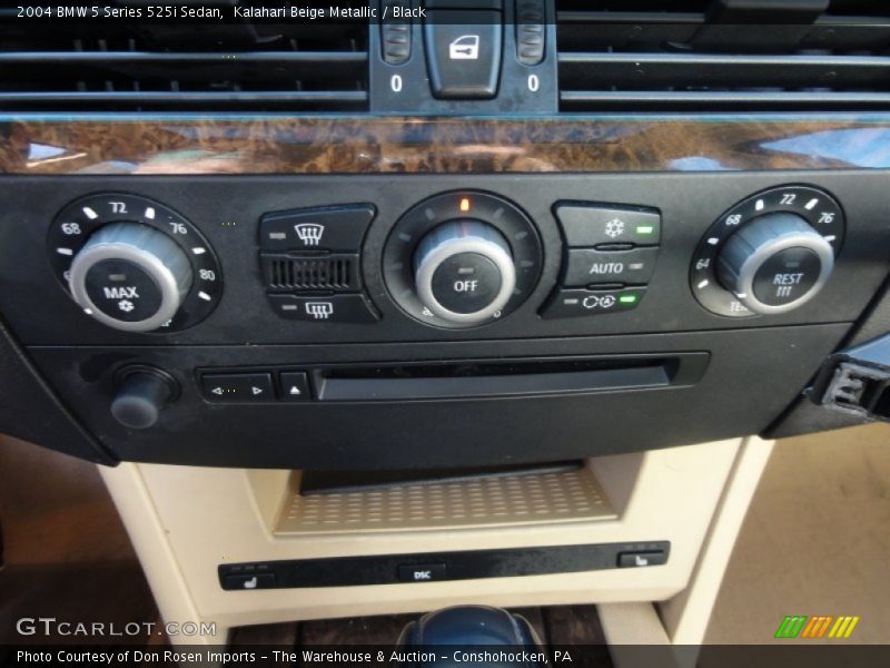 Kalahari Beige Metallic / Black 2004 BMW 5 Series 525i Sedan