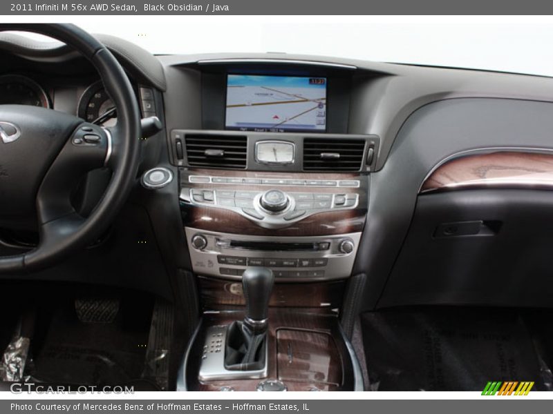 Black Obsidian / Java 2011 Infiniti M 56x AWD Sedan